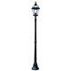 ELSTEAD GZH-LB5 | Ledbury Elstead podna svjetiljka 192,4cm 1x E27 IP44 crno, prozirno