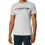 Muška majica Lotto Squadra II Tee - cool gray 6c