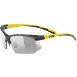 UVEX Sportstyle 802 V Black Matt/Sunbee/Variomatic Smoke Biciklističke naočale