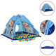 vidaXL Dječji šator za igru plavi 120 x 120 x 90 cm