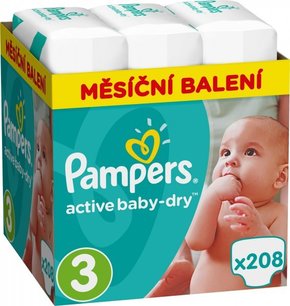 Pampers pelene Pleny Active Baby 3 Midi