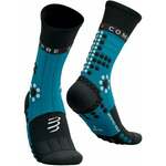 Compressport Pro Racing Socks Winter Trail Mosaic Blue/Black T3 Čarape za trčanje