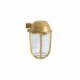 FARO 70997 | Borda Faro zidna svjetiljka 1x E27 IP44 mesing, prozirna