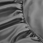 Silk Factory svilena plahta, 140x200 cm - Srebrno-siva