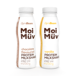 GymBeam MoiMüv Protein Milkshake 242 ml čokolada