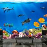 Samoljepljiva foto tapeta - Underwater kingdom 98x70