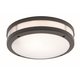 VIOKEF 4081701 | Chios Viokef stropne svjetiljke svjetiljka 2x E27 IP44 tamno siva, bijelo