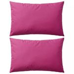 vidaXL Vrtni jastuci 2 kom 60 x 40 cm ružičasti