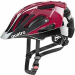 UVEX Quatro Red/Black 56-60 Kaciga za bicikl