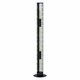 EGLO 43537 | Redcliffe Eglo podna svjetiljka 135,5cm sa nožnim prekidačem 4x E27 crno