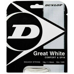 Žice za skvoš Dunlop Great White (10 m) - white