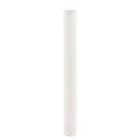 Bijela duga svijeća ego dekor cilindar čistih