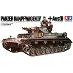 Plastic model German tank Pzkpw IV AusfD