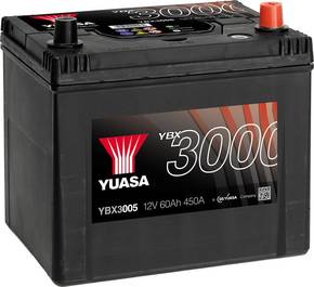 Yuasa SMF YBX3005 auto baterija 60 Ah T1 Smještaj baterije 0