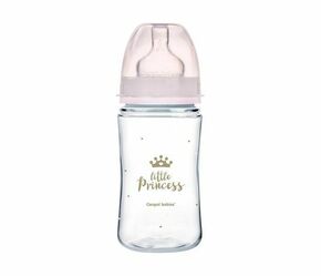 Canpol babies Royal Baby bočica za bebe 3m+ Pink 240 ml