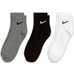 Čarape za tenis Nike Everyday Lightweight Ankle 3P - black/grey/white