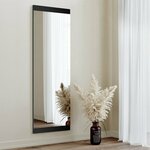 Ogledalo, Boy Aynası Dekoratif Basic Siyah 40x120