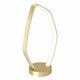 EGLO 900918 | Vallerosa Eglo stolna svjetiljka 42,5cm sa prekidačem na kablu 1x LED 1300lm 3000K brušeno zlato, opal