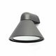 FARO 70291 | Pals Faro zidna svjetiljka 1x E27 IP65 IK06 tamno siva, opal