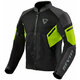 Rev'it! Jacket GT-R Air 3 Black/Neon Yellow S Tekstilna jakna