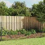 Žičana ograda sa šiljastim držačima antracit 1 x 25 m