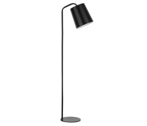 NOVA LUCE 549603 | Stabile Nova Luce podna svjetiljka 188cm s prekidačem 1x E27 crno mat