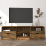 TV ormarić boja hrasta 150 x 33,5 x 45 cm konstruirano drvo
