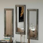 Set ogledala (3 komada), Srebro, Lavia - Silver