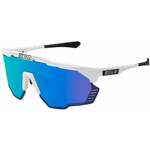 SCICON Aeroshade Kunken White Gloss/SCNPP Multimirror Blue/Clear Biciklističke naočale