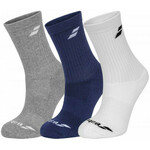 Čarape za tenis Babolat 3 Pairs Pack Socks Junior - white/estate blue/heather
