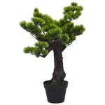 vidaXL Umjetni bonsai bor s posudom 75 cm zeleni