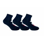 Čarape za tenis Fila Fitness Quarter Socks 3P - navy