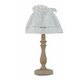 FANEUROPE I-LULLABY-LUME | Lullaby-FE Faneurope stolna svjetiljka Luce Ambiente Design 34cm s prekidačem 1x E14 bezbojno, bijelo