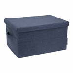 Plava kutija za odlaganje Bigso Box of Sweden Wanda, 30 x 20 cm