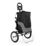DURAMAXX Carry Grey, ciklo kolica, kolica za bicikl, ručna kolica, max. nosivost 20 kg, crno-siva