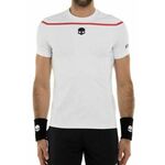 Muška majica Hydrogen Tennis Zig Zag Tape T-Shirt - white/red