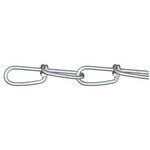 dörner + helmer 156600 lanac od čvorova srebrna čelik galvansko pocinčani 60 m Debljina karike lanca 1.4 mm