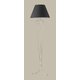 JUPITER 1205 AKP | Arkada Jupiter podna svjetiljka 160cm sa nožnim prekidačem 1x E27 patinasto srebro, crno