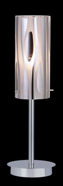 ITALUX MTM1575/1CR | Triplet Italux stolna svjetiljka 45cm sa prekidačem na kablu 1x E27 bijelo