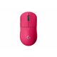 Logitech Pro X Superlight Pink gaming miš, laserski/optički, bežični, 24500 dpi/25400 dpi/25600 dpi, 40G, 1ms, 1000 Hz, rozi