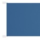 vidaXL Okomita tenda plava 60 x 420 cm od tkanine Oxford