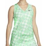 Ženska majica bez rukava Nike Court Dri-Fit Fall Victory Tank - green glow/black