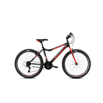 Capriolo Diavolo DX 26/18HT gradski bicikl, crno-crven