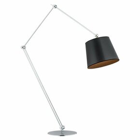 ARGON 3952 | Zakyntos Argon podna svjetiljka 200cm s prekidačem elementi koji se mogu okretati 1x E27 krom