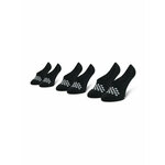 Set od 3 para dječjih niskih čarapa Vans Classic Canoodle VN0A48HCY281 Black/White