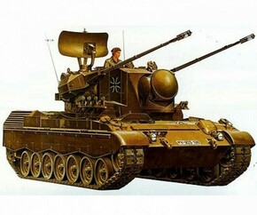 Plastic model Flakpanzer Gepard 1/35