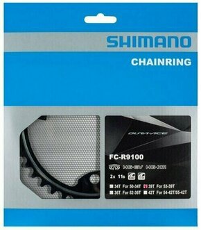 Shimano Y1VP39000 Lančanik 110 BCD-Asimetrična 39T 1.0