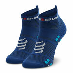 Compressport Pro Racing Socks V4.0 Run Low Sodalite/Fluo Blue T2 Čarape za trčanje