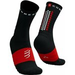 Compressport Ultra Trail Socks V2.0 Black/White/Core Red T2 Čarape za trčanje