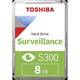 Toshiba HDD, 8TB, SATA, SATA3, 7200rpm